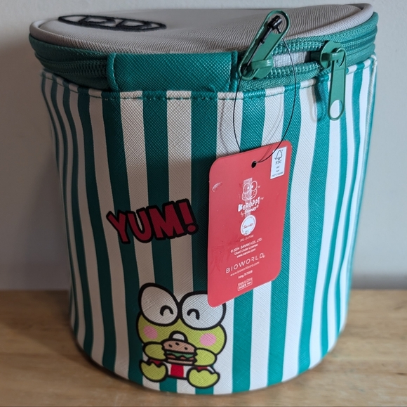 Keroppi Makeup Bag 7" ×7"  Bioworld - Picture 2 of 2